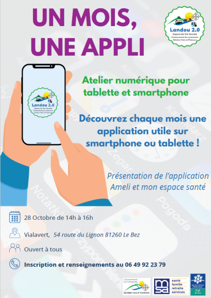 un mois une appli
