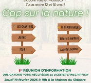 Chantiers loisirs 2026